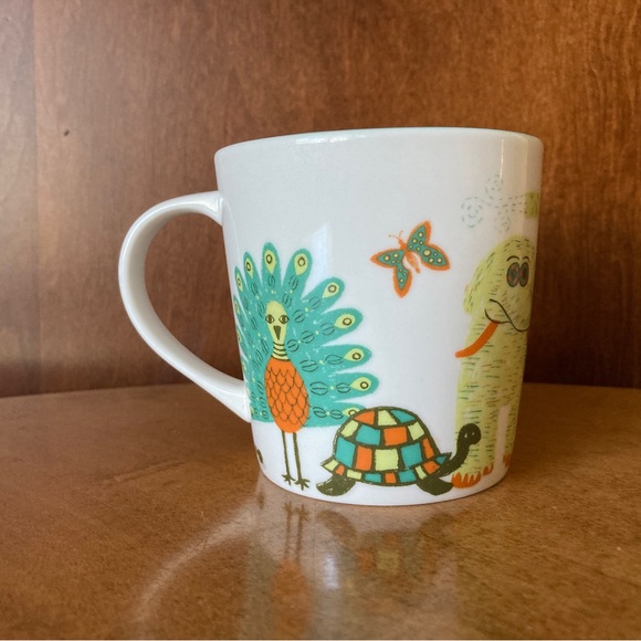 2 Child Mugs Starbucks, Arcoroc France Jungle Animals - Picture 2 of 14